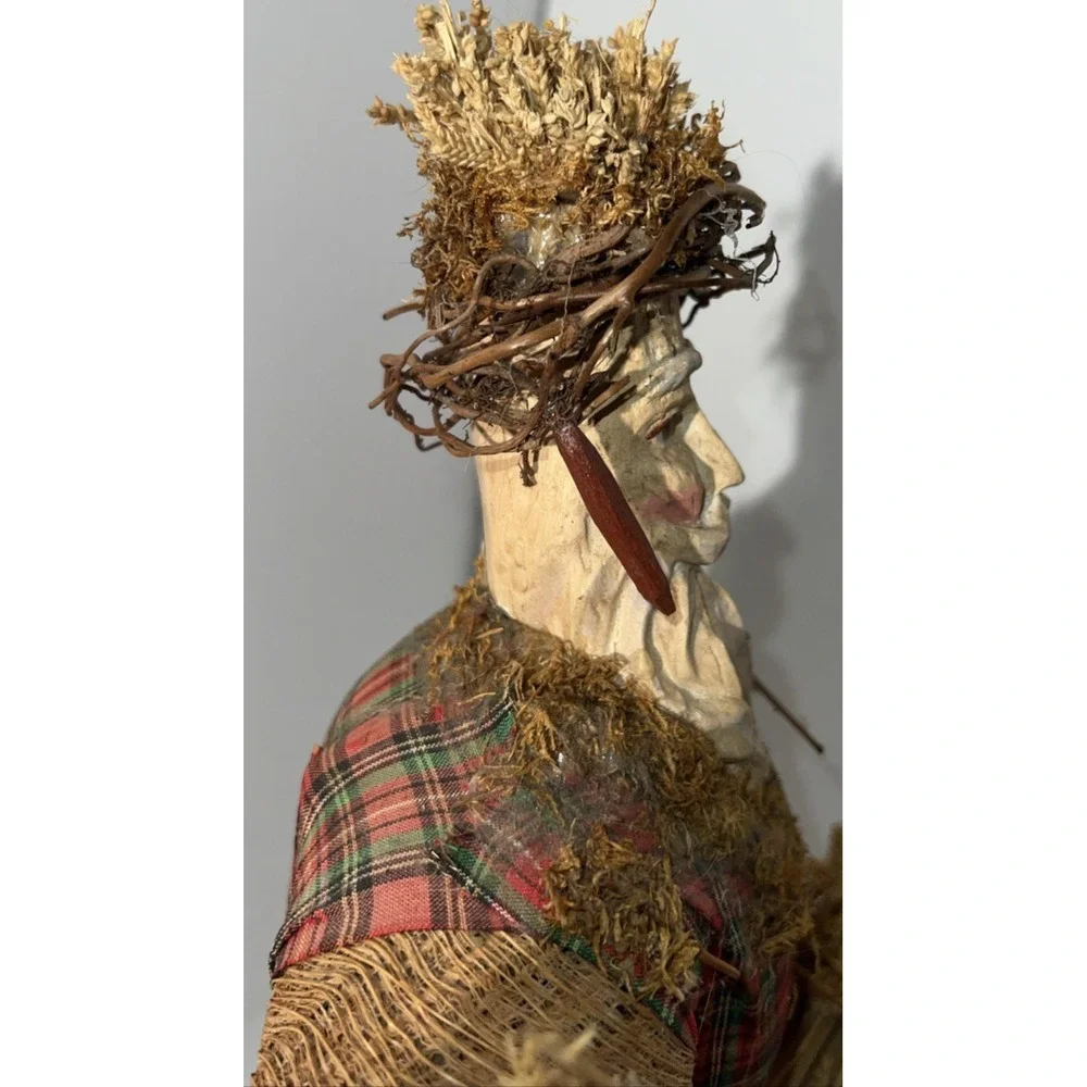 Silvestri Gardener Farmer Scottish Rustic Primitive Autumn Decor‎ Cottage Core